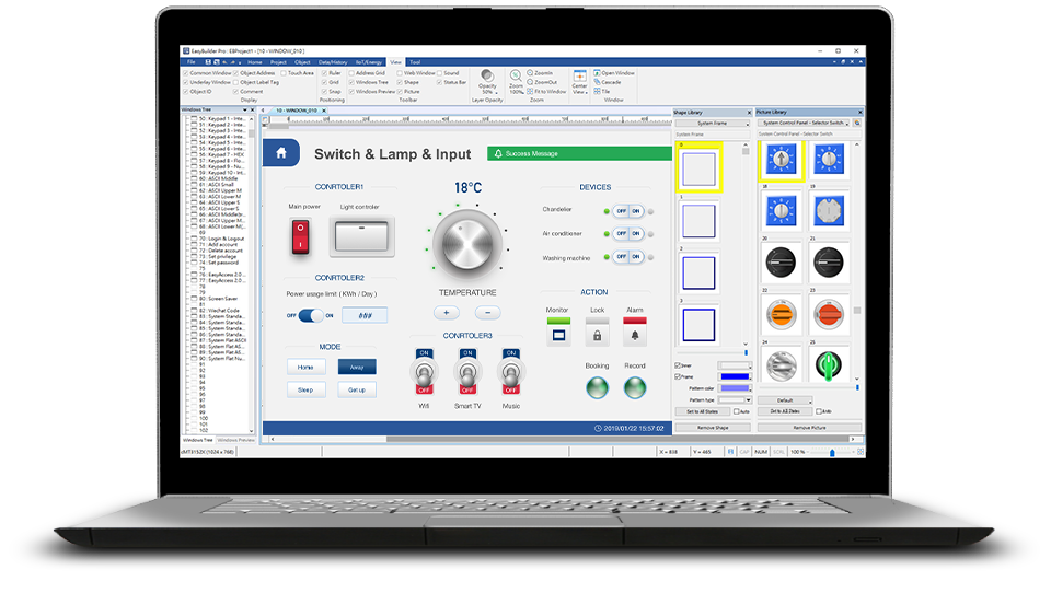 Weintek библиотеки изображений