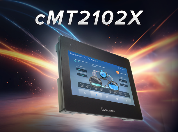 cMT2102X: 10.1” cMT X Standard HMI
