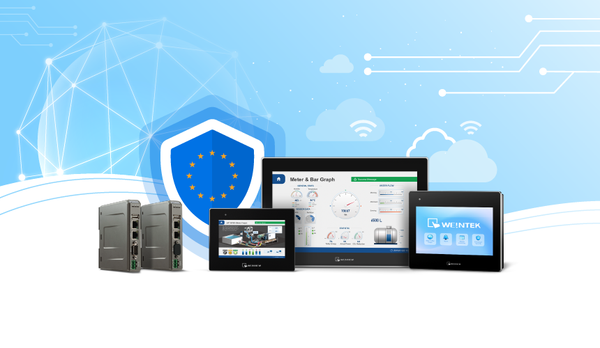 Weintek HMIs Achieve EN 18031-1 Certification