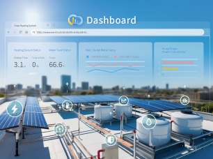 熱水設備上雲端！Weincloud Dashboard 掌握系統狀態！