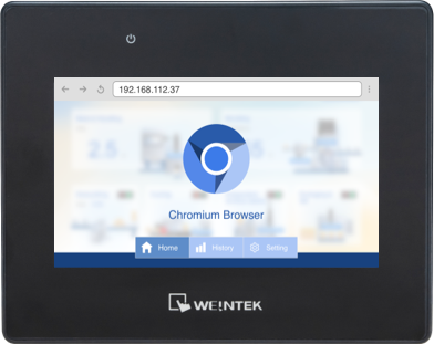 cMT X Web 面板 | Weintek